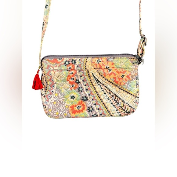 Vera Bradley Handbags - Vera Bradley Little Hipster Crossbody in Citrus Paisley